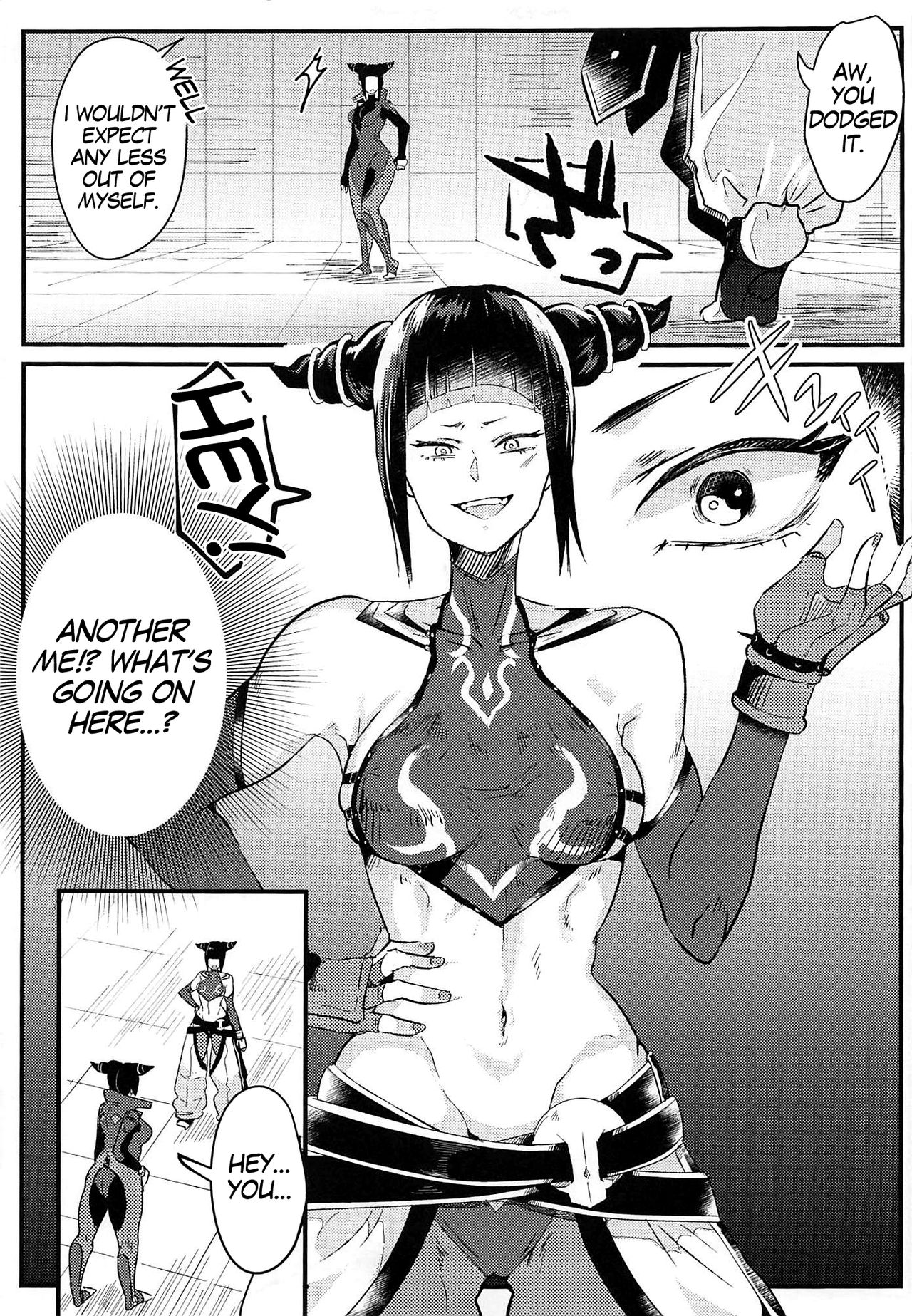 Fighting Game Series — W Juri is Trapped in a Room and Forced to Fuck [C96 Gagaga Honpo Gar]