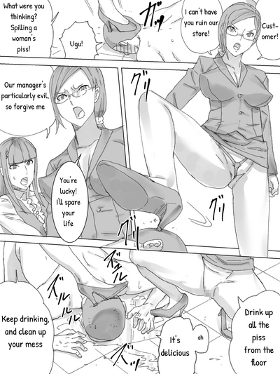 Filthy Restaurant Series — Raw Public Sex and Degradation in a Filth-Covered Eatery [Sanbaizu]