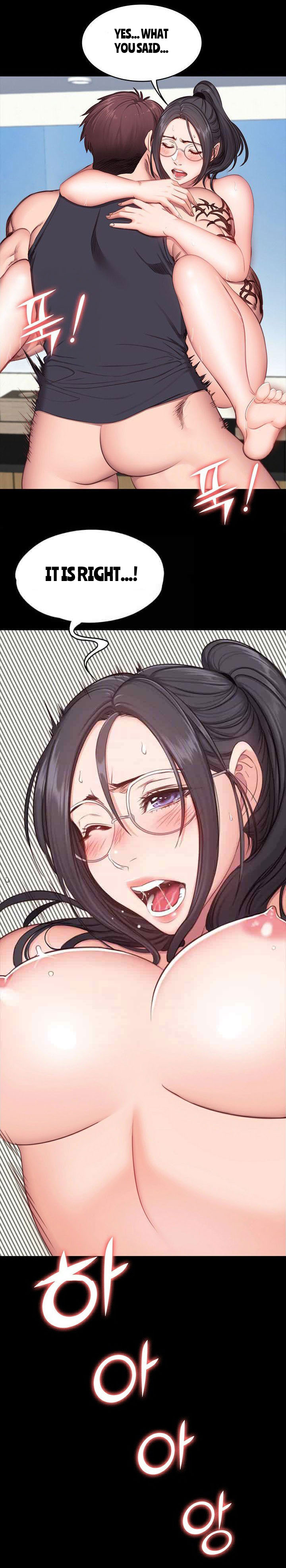 Fitness Series — Hardcore Fucking & Sweaty Workout Sex Ch.7/? [G.Ho, Jiho] [English] [Hentai Universe]