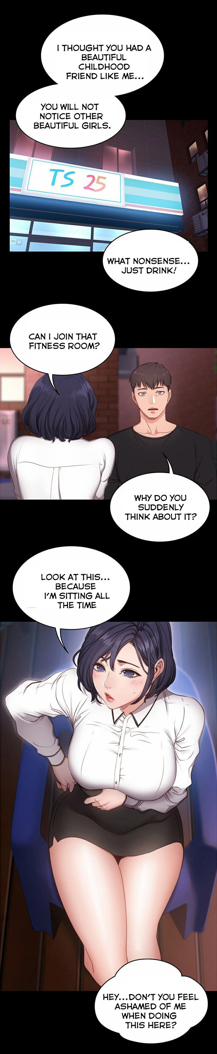 Fitness Series — Hardcore Fucking & Sweaty Workout Sex Ch.7/? [G.Ho, Jiho] [English] [Hentai Universe]