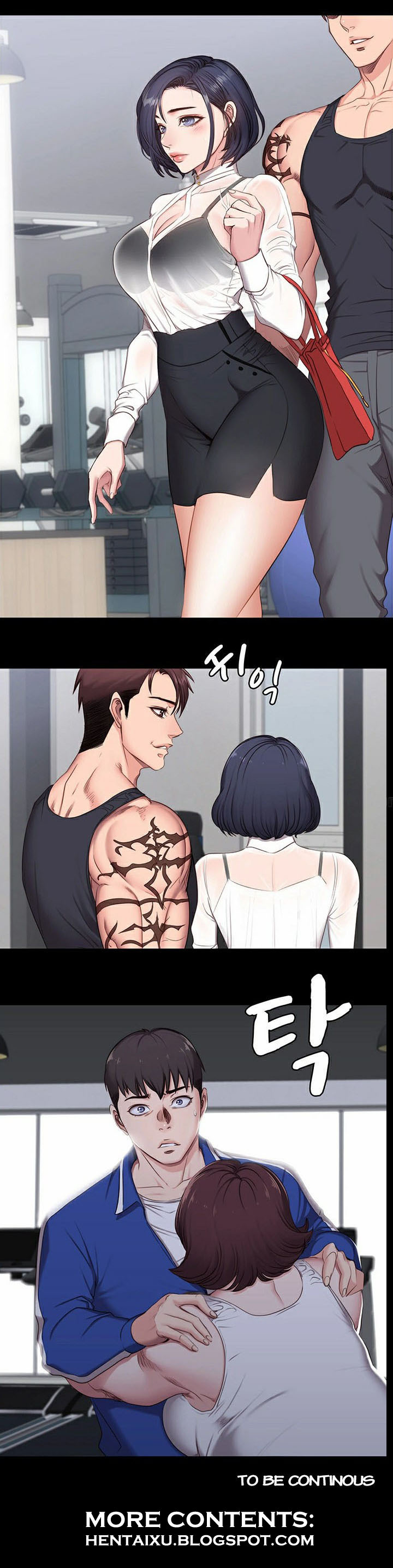 Fitness Series — Hardcore Fucking & Sweaty Workout Sex Ch.7/? [G.Ho, Jiho] [English] [Hentai Universe]