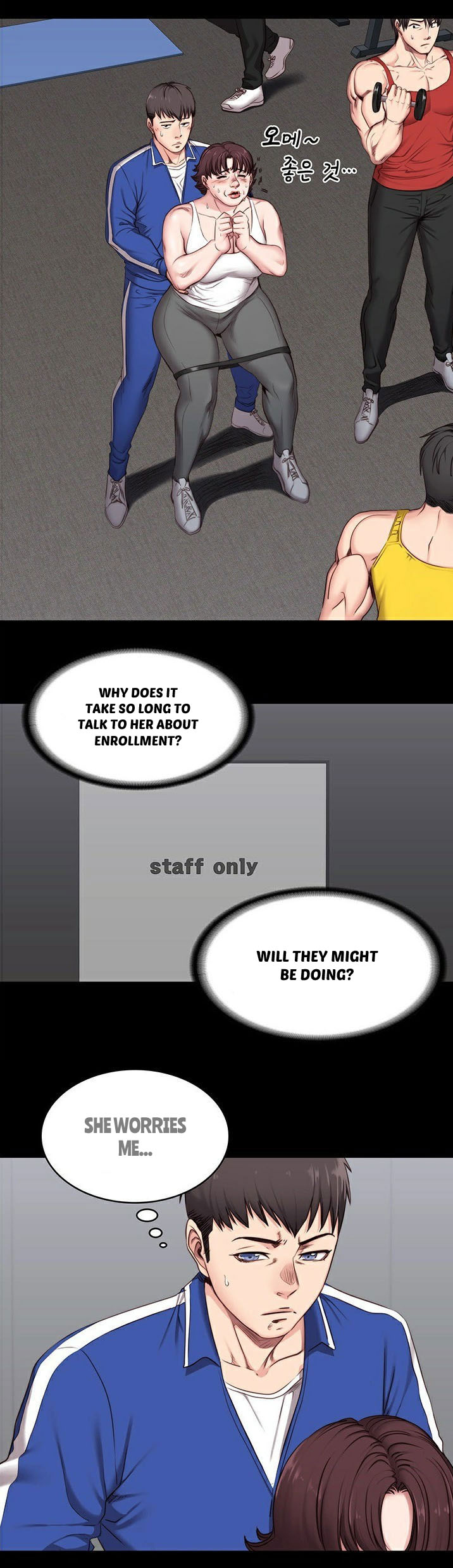 Fitness Series — Hardcore Fucking & Sweaty Workout Sex Ch.7/? [G.Ho, Jiho] [English] [Hentai Universe]