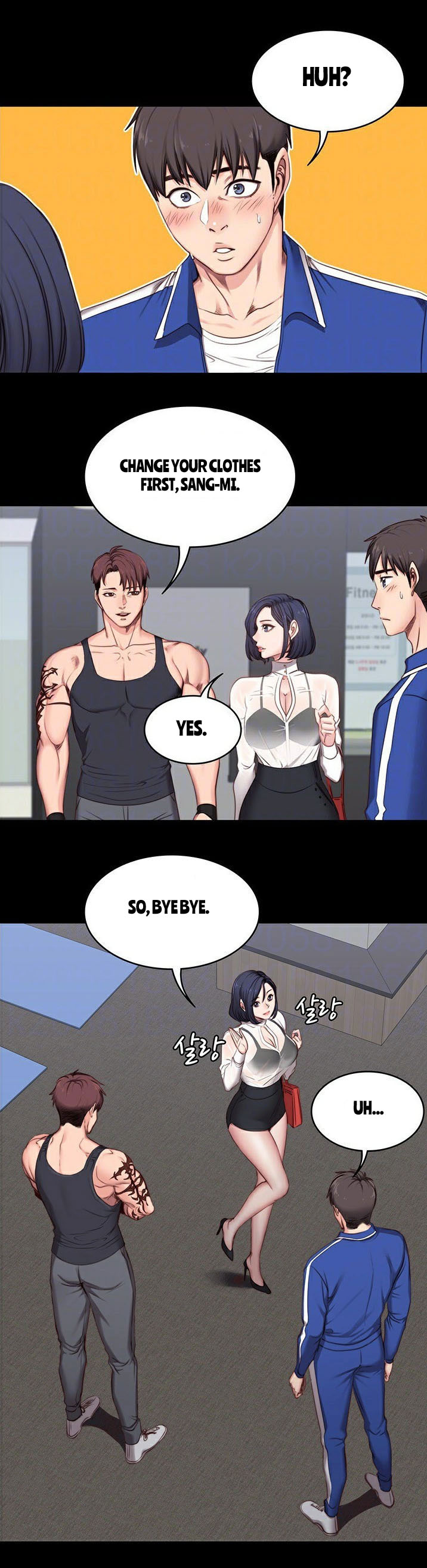 Fitness Series — Hardcore Fucking & Sweaty Workout Sex Ch.7/? [G.Ho, Jiho] [English] [Hentai Universe]