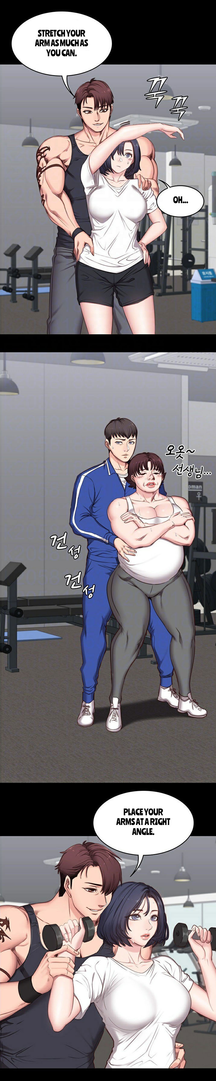 Fitness Series — Hardcore Fucking & Sweaty Workout Sex Ch.7/? [G.Ho, Jiho] [English] [Hentai Universe]