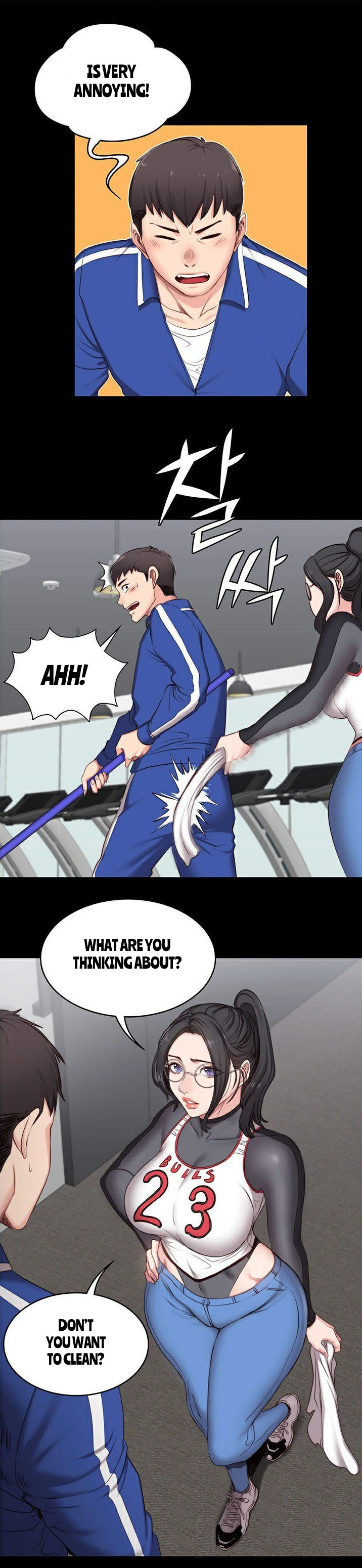 Fitness Series — Hardcore Fucking & Sweaty Workout Sex Ch.7/? [G.Ho, Jiho] [English] [Hentai Universe]