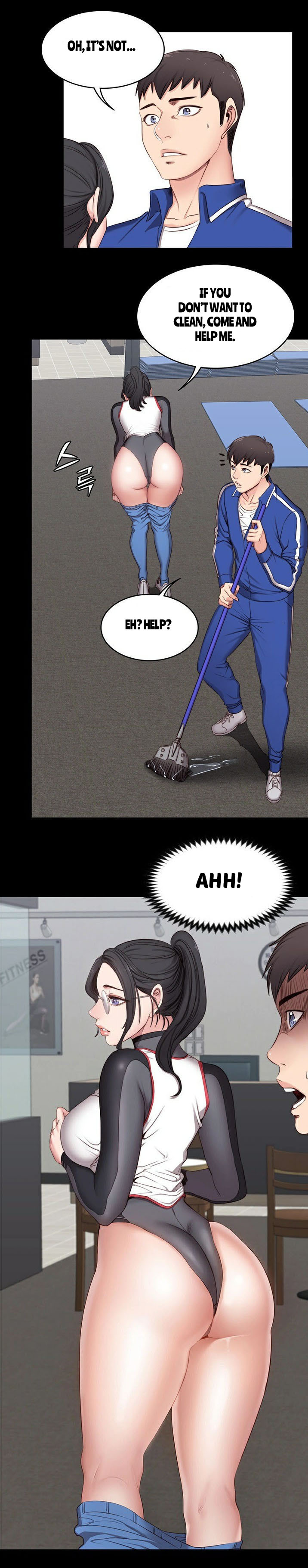 Fitness Series — Hardcore Fucking & Sweaty Workout Sex Ch.7/? [G.Ho, Jiho] [English] [Hentai Universe]