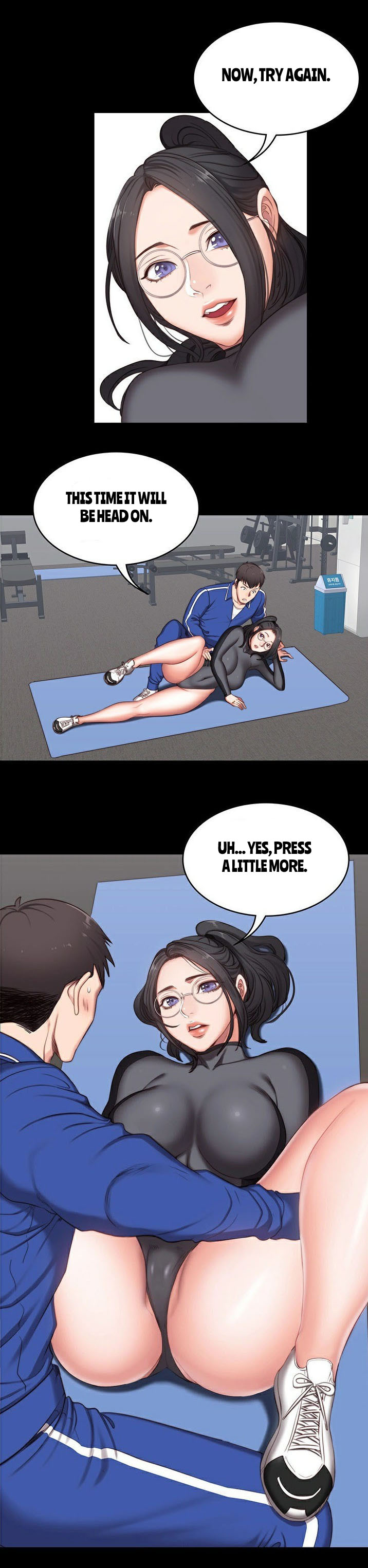 Fitness Series — Hardcore Fucking & Sweaty Workout Sex Ch.7/? [G.Ho, Jiho] [English] [Hentai Universe]
