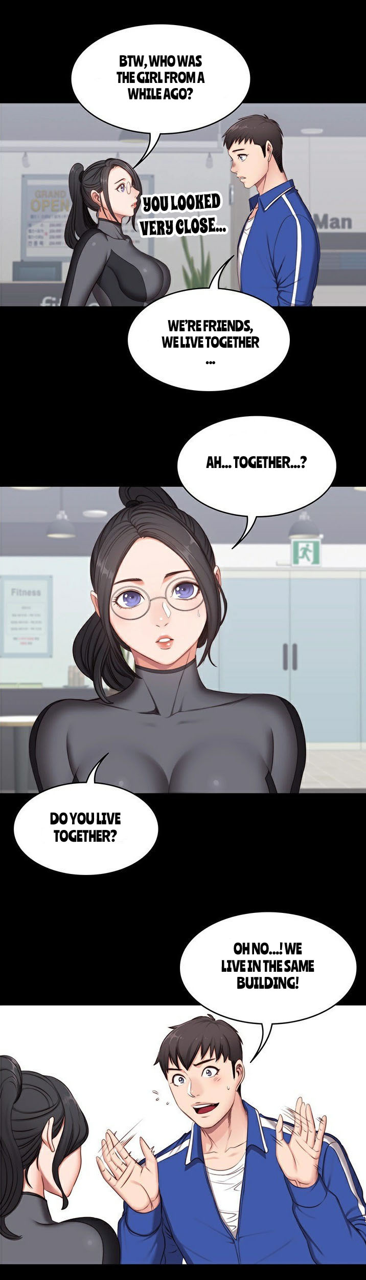Fitness Series — Hardcore Fucking & Sweaty Workout Sex Ch.7/? [G.Ho, Jiho] [English] [Hentai Universe]