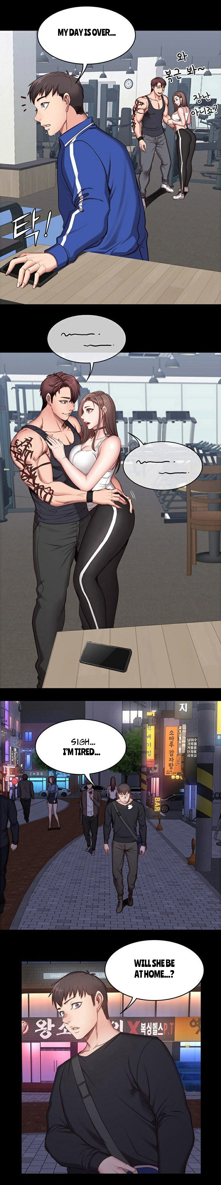 Fitness Series — Hardcore Fucking & Sweaty Workout Sex Ch.7/? [G.Ho, Jiho] [English] [Hentai Universe]
