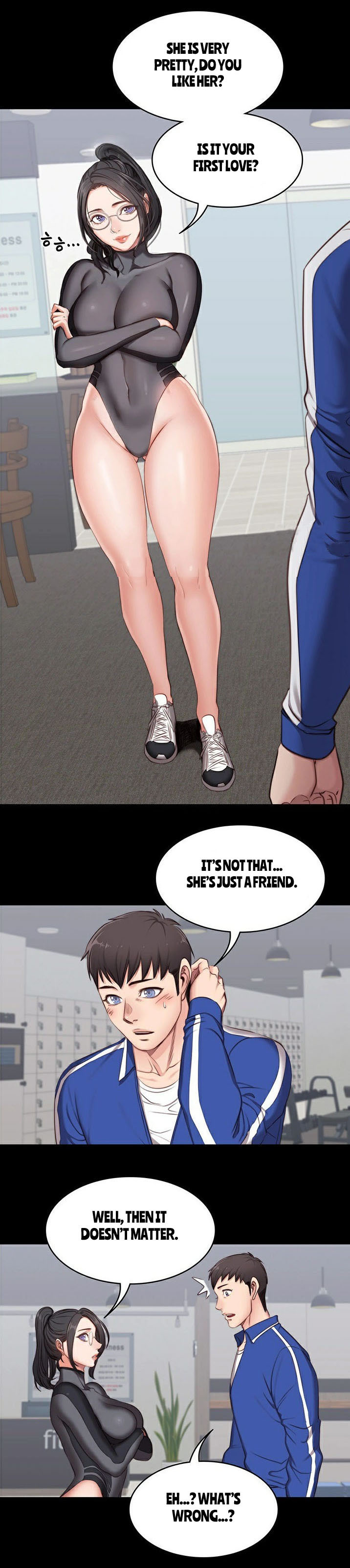 Fitness Series — Hardcore Gym Fuck Session with Busty Trainer Jiho and Her Athletic Client  [G.Ho, Jiho]