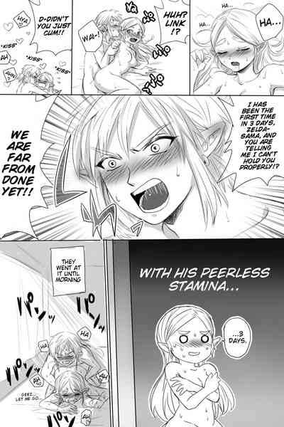 Flirting Series — Link and Zelda’s Lewd Manga Adventure [Wasabi]