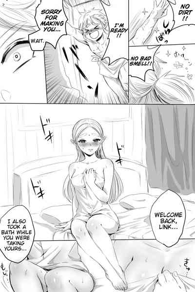 Flirting Series — Link and Zelda’s Lewd Manga Adventure [Wasabi]