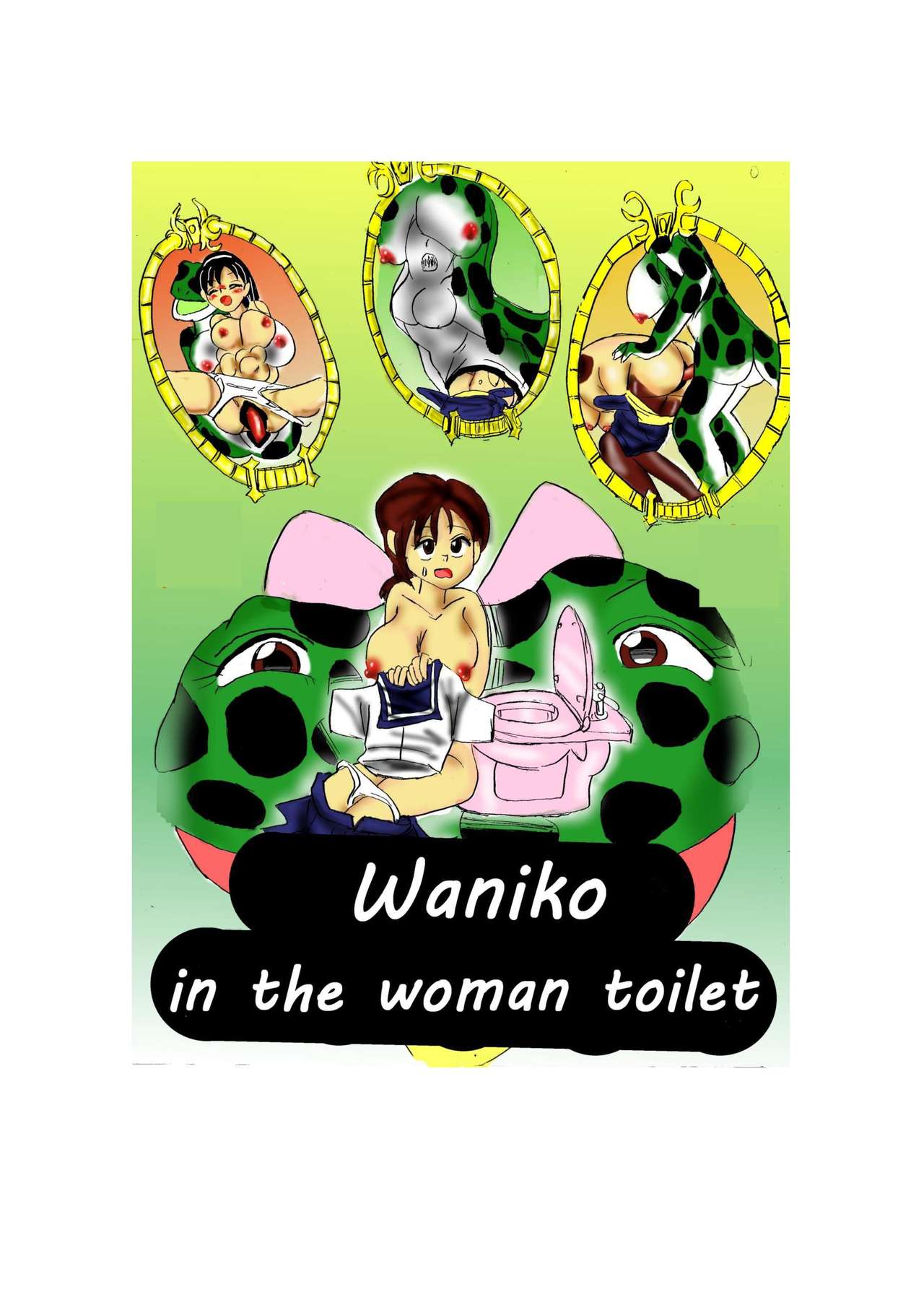 Forbidden Series —  Waniko Fucks in the Girls’ Bathroom [Mashiba Kenta (Stuka)]