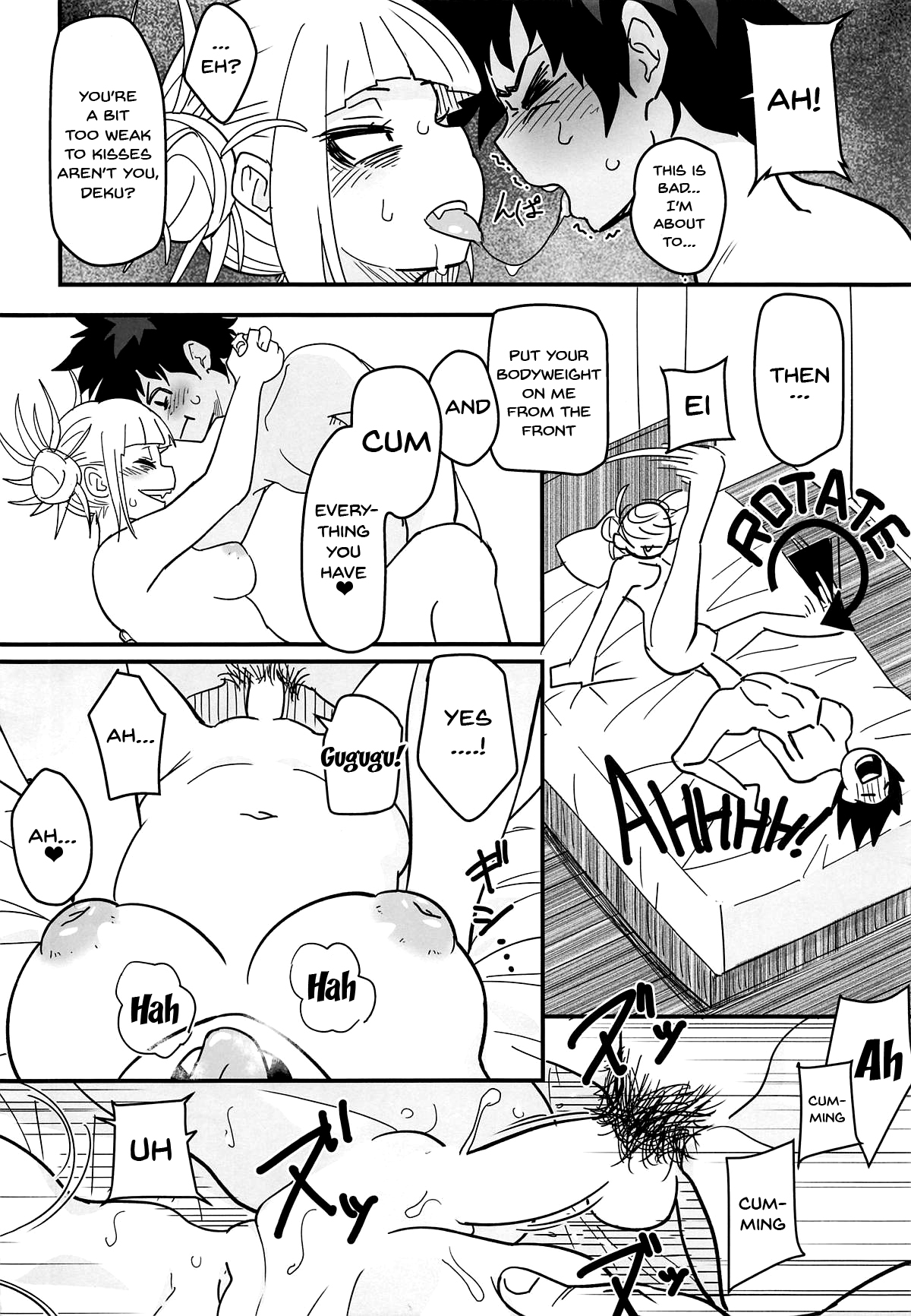 Forced Role Reversal Series —  Brutal Reverse Rape!  Dominant Victim Takes Control  [C95] [Shinbun Shounen (Nega Samurai)] [Boku no Hero Academia] [English] [Doujins.com]