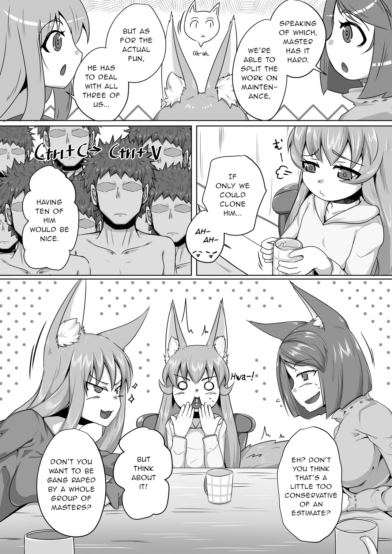 Furry Fuckfest Series — Rampant Kitsune Fox Breeding Sex Orgy [Toriaezu. (Kitsunekov)]