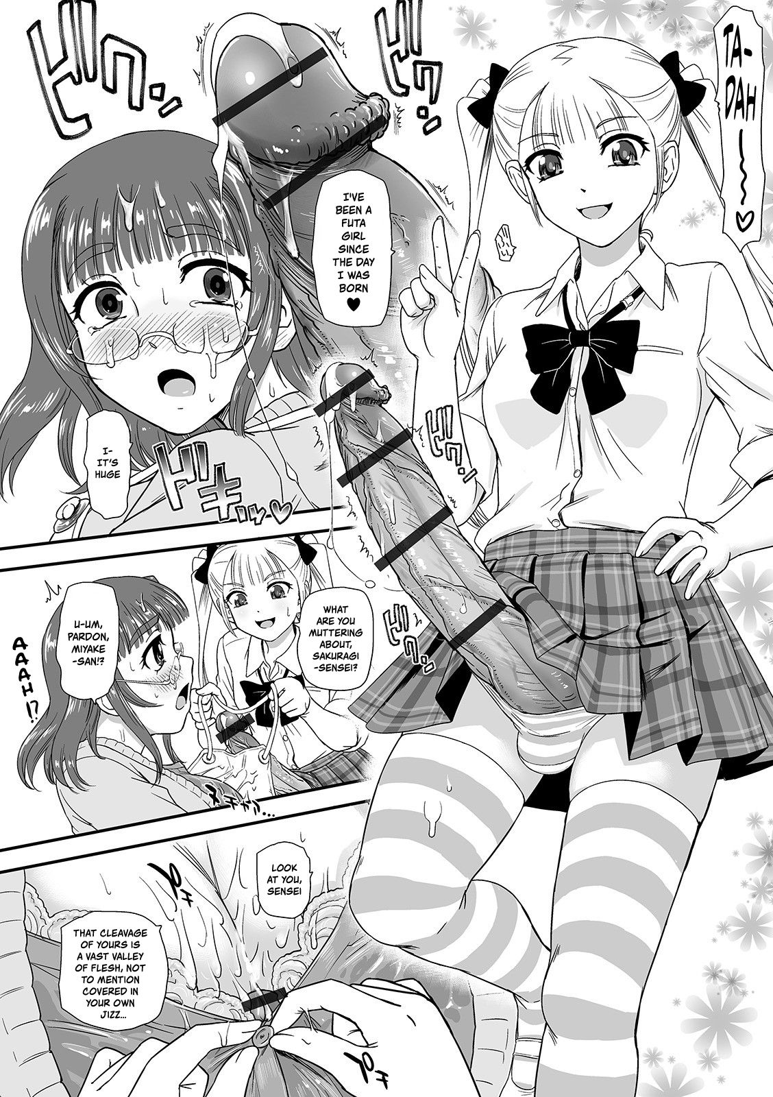 Futanari Friends Series — Futanari Sketch Hardcore Group Sex [Dulce-Q]