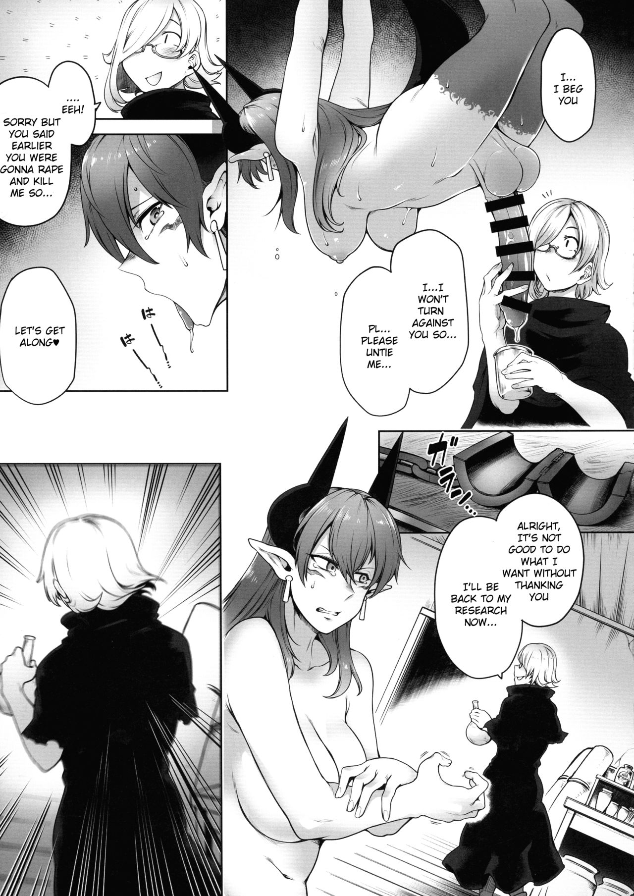 Futanari Series — Futanari Demon’s Office Slave Life  [Futaket 15]