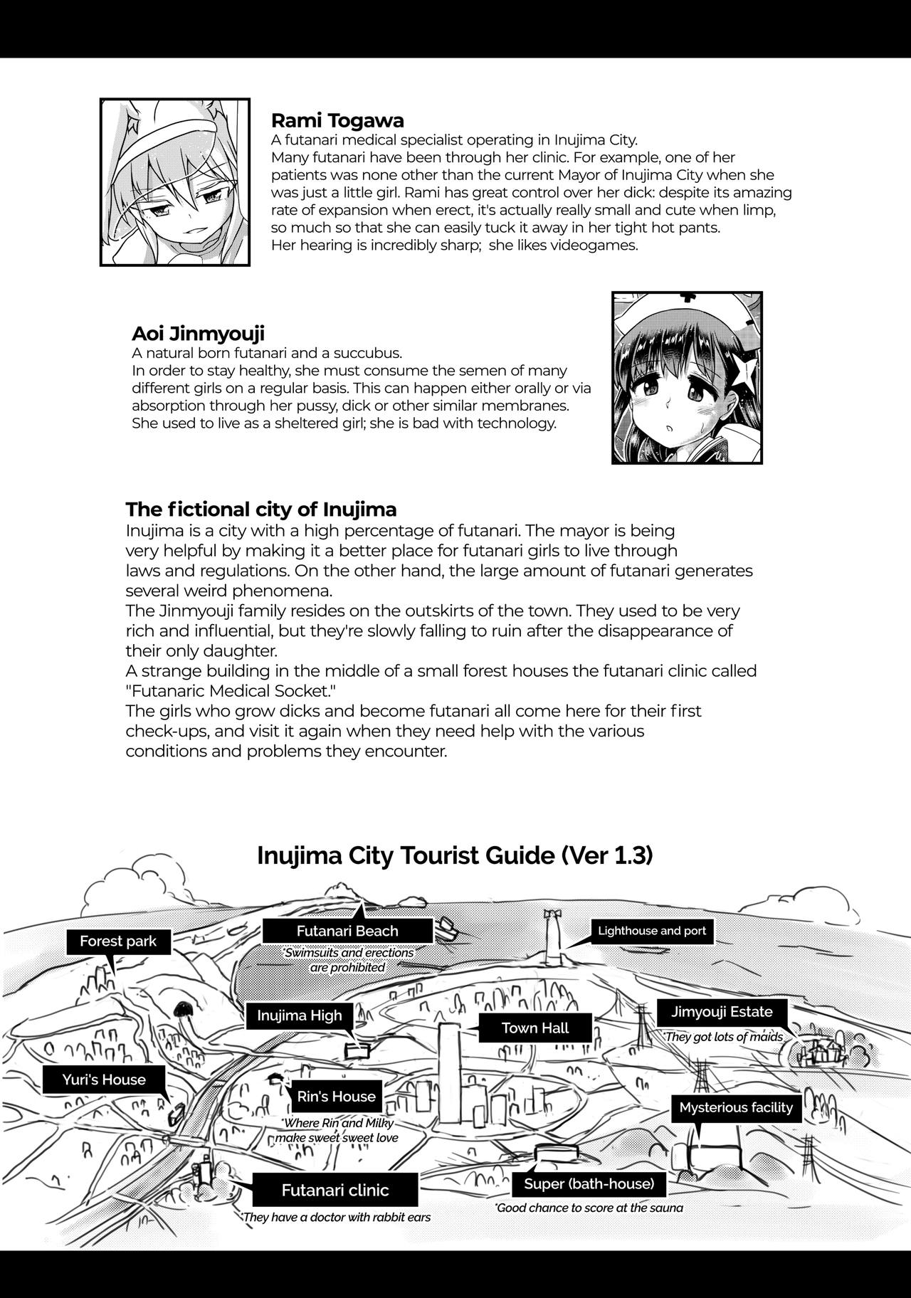 Futanari Series — Futanari Succubus Fucks Hardcore with Huge Cock Lovely Days [Aoba Q Madou (Hakaba Yodomu)]