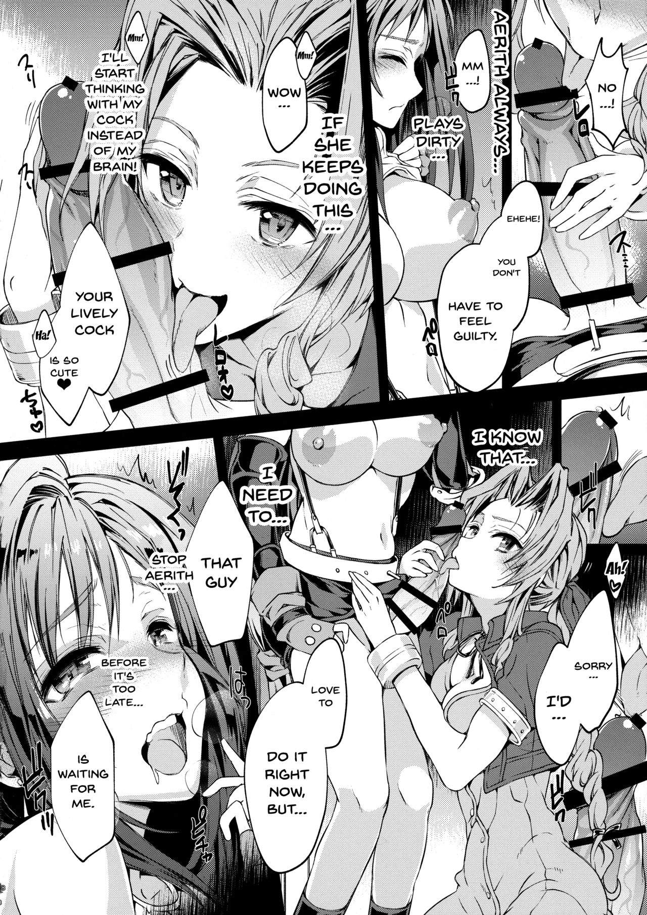 Futanari Series — Futanari Virgin Tifa Awakening  Insane Female Cock Pleasure Climax [Futaket 14 Samurai Ninja GREENTEA Final Fantasy VII English Doujins.com]