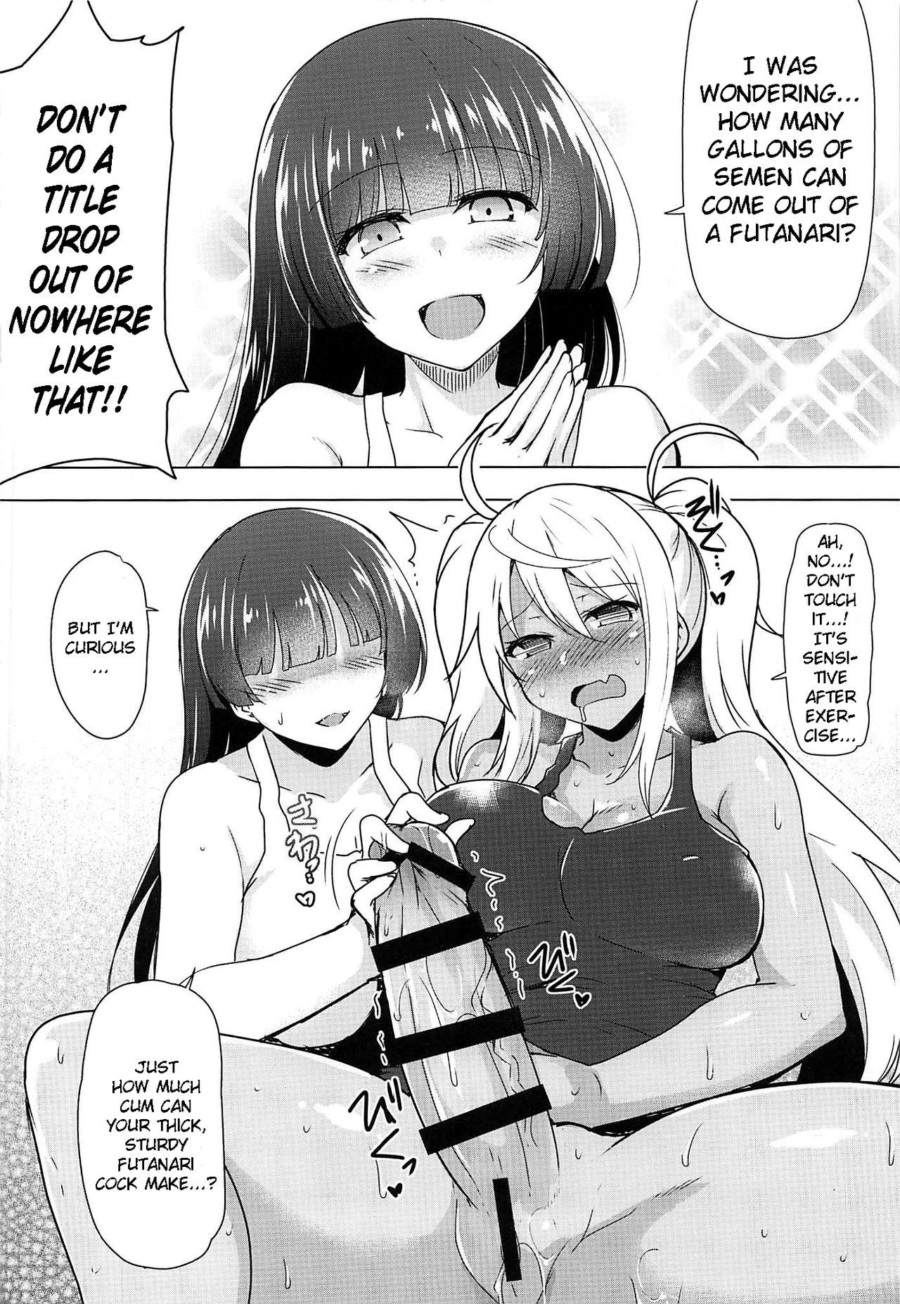 Futanari Series — How Many Gallons of Cum Does Her Cock Pump Out?  (Futaket 15.5) [C.R’s NEST (C.R)]