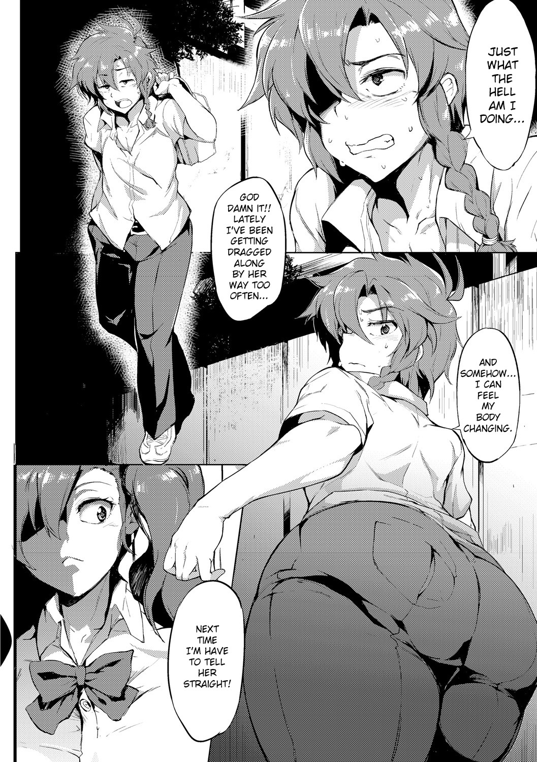 Futanari Series — Hungry For Boys 2 3: Huge Cock Futanari Girl Demands Rough Sex