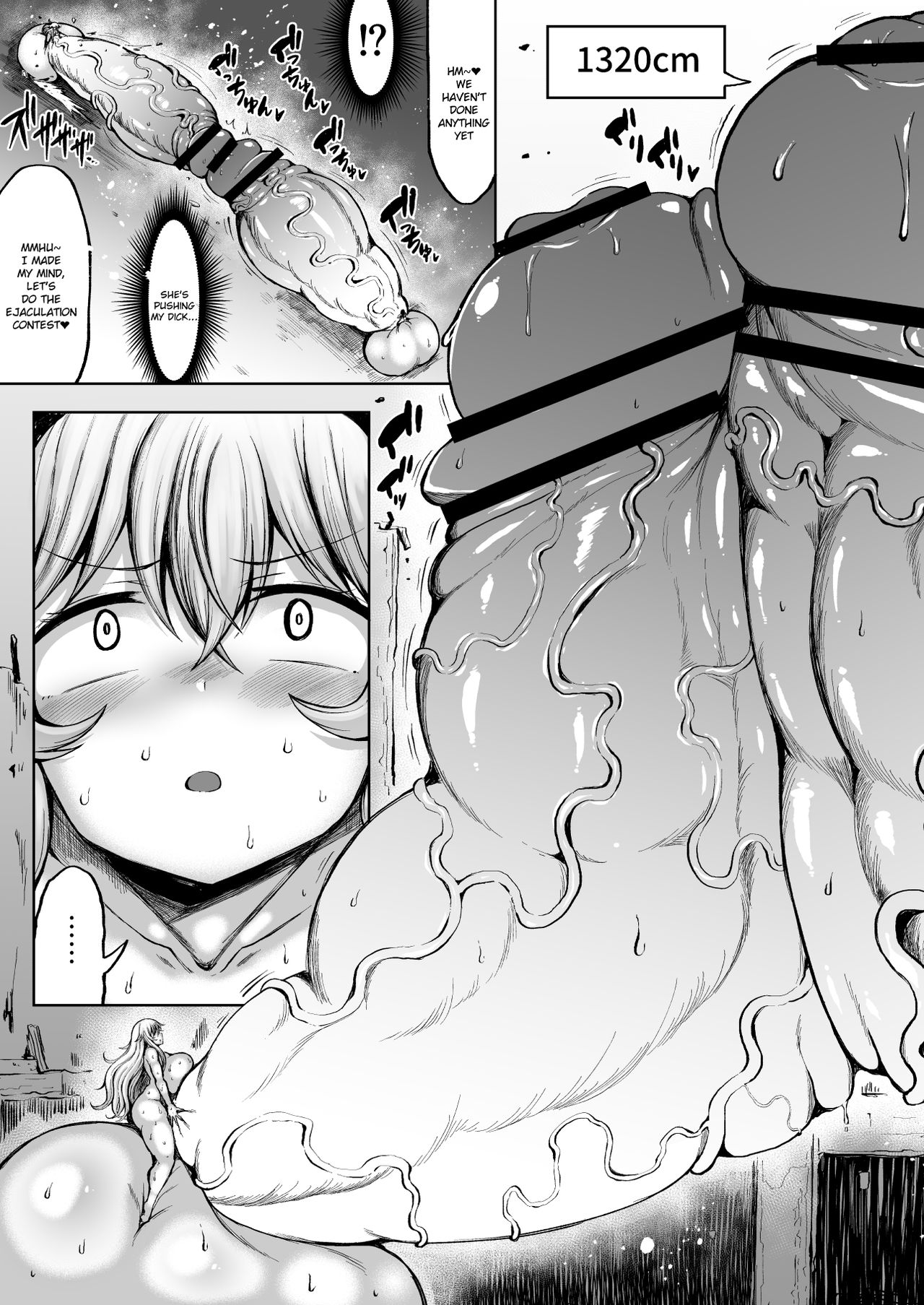 Futanari Series — Kana Battles A Super Cock Futanari Club Member In Rough Pussy Fucking [Teterun]