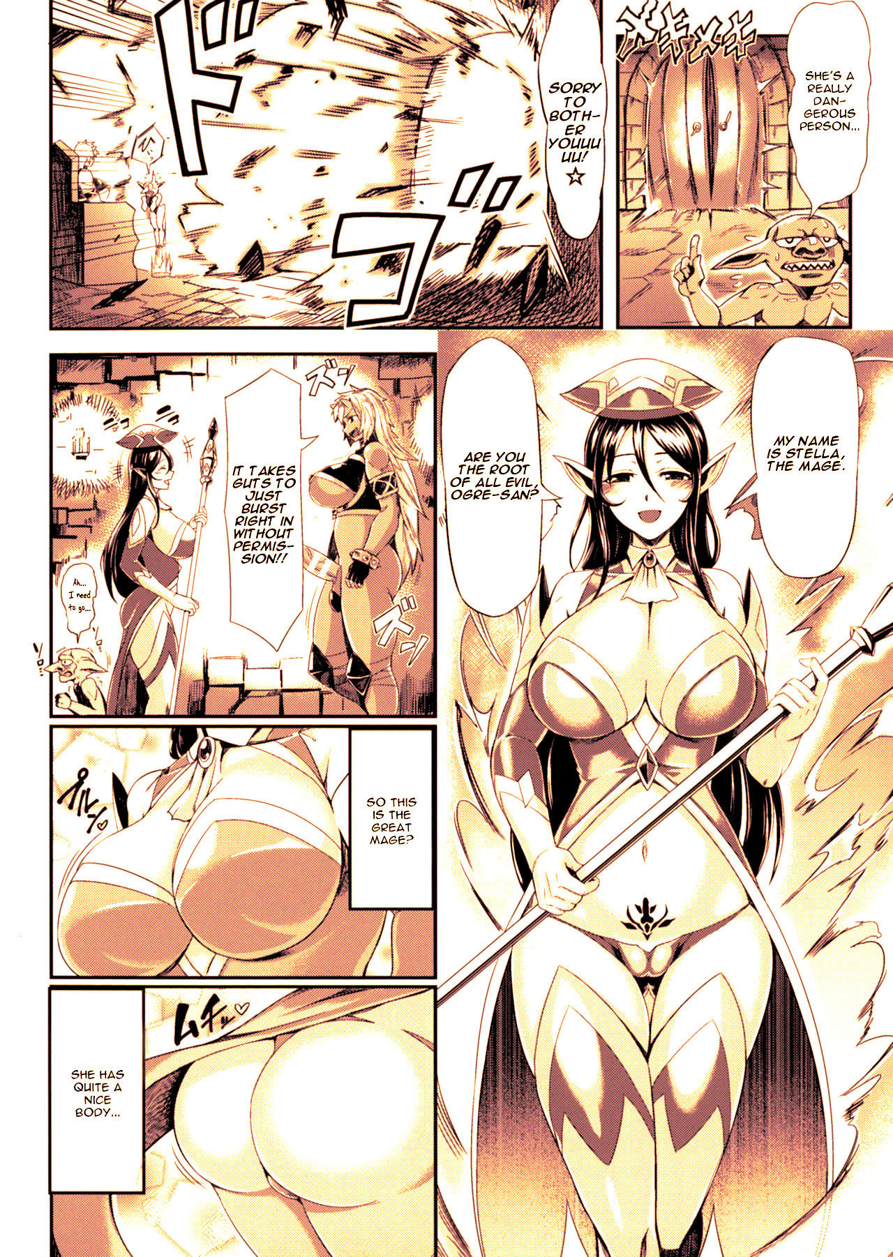 Futanari Series — Reverse Rape Magic User Creampie Knock Up Futanari Girls 2D Comic Magazine [Vuttya]