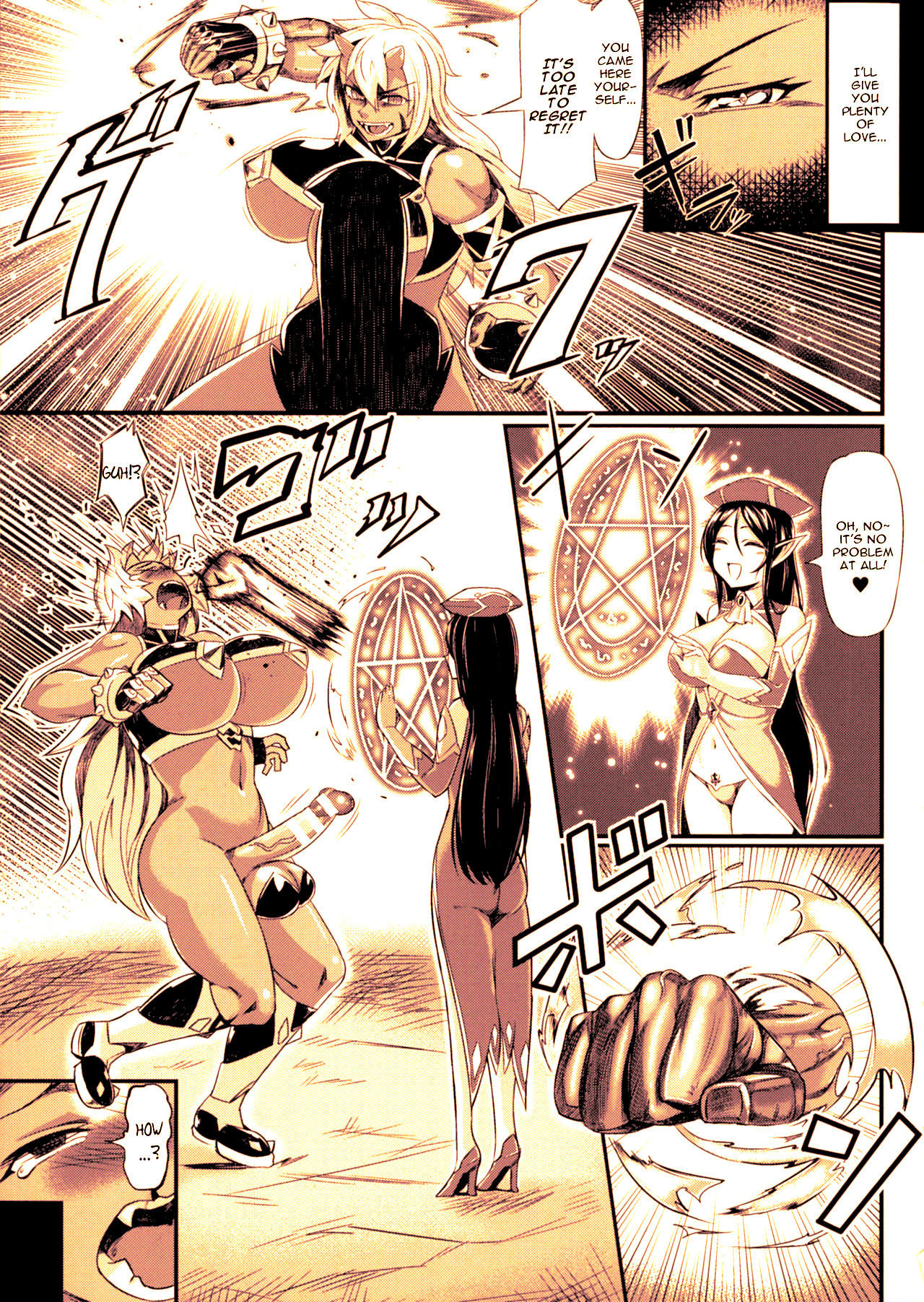 Futanari Series — Reverse Rape Magic User Creampie Knock Up Futanari Girls 2D Comic Magazine [Vuttya]