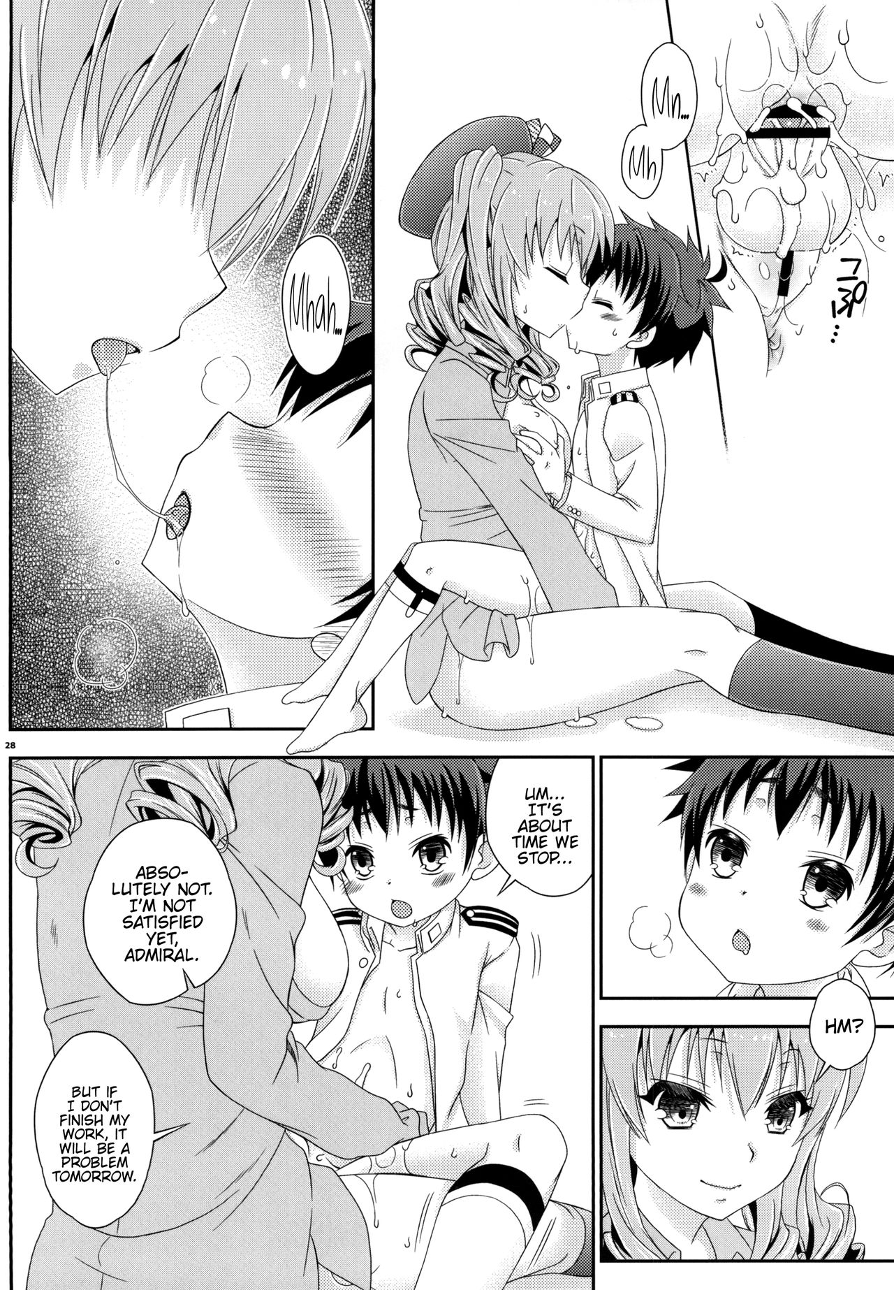 Futanari Series — Shemale Kashima Fucks Young Admiral’s Ass with Her Massive Cock [Mariana Kaikou Kikaku (Mikami Hokuto)]