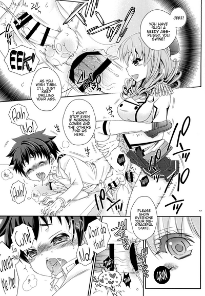 Futanari Series — Shemale Kashima Fucks Young Admiral’s Ass with Her Massive Cock [Mariana Kaikou Kikaku (Mikami Hokuto)]