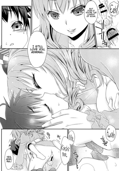 Futanari Series — Shemale Kashima Fucks Young Admiral’s Ass with Her Massive Cock [Mariana Kaikou Kikaku (Mikami Hokuto)]