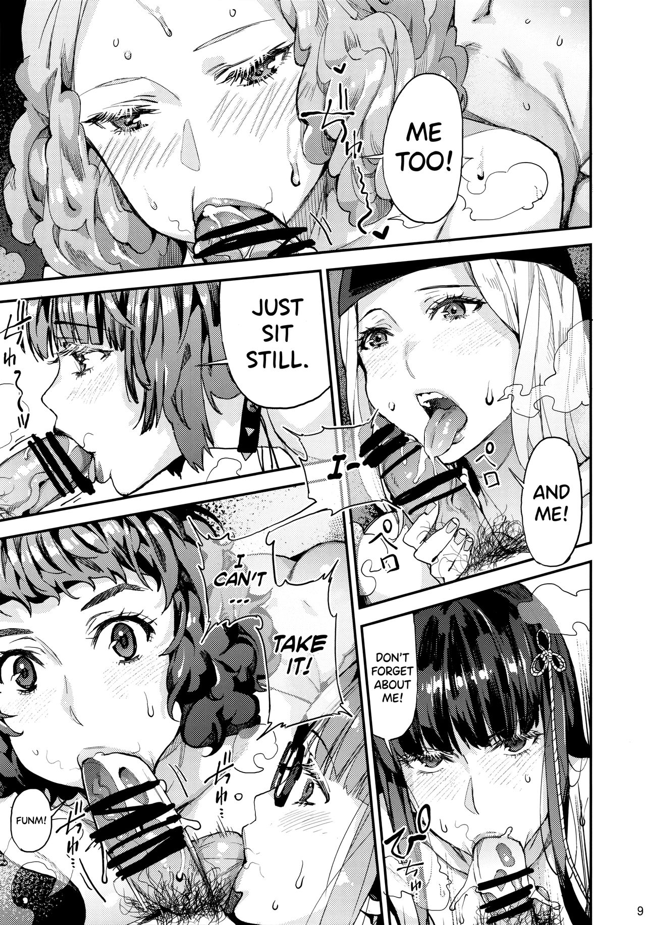 Gangbang Series —  Busty Anime Girl Gets Hardcore Double Penetration Creampie