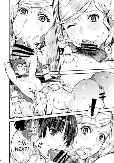 Gangbang Series —  Busty Anime Girl Gets Hardcore Double Penetration Creampie