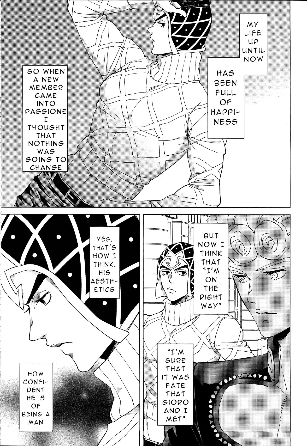 Gangbang Series — Guido Mista Gets Fucked Hard by Multiple Men  [The World 16] [Chikadoh (Halco)]