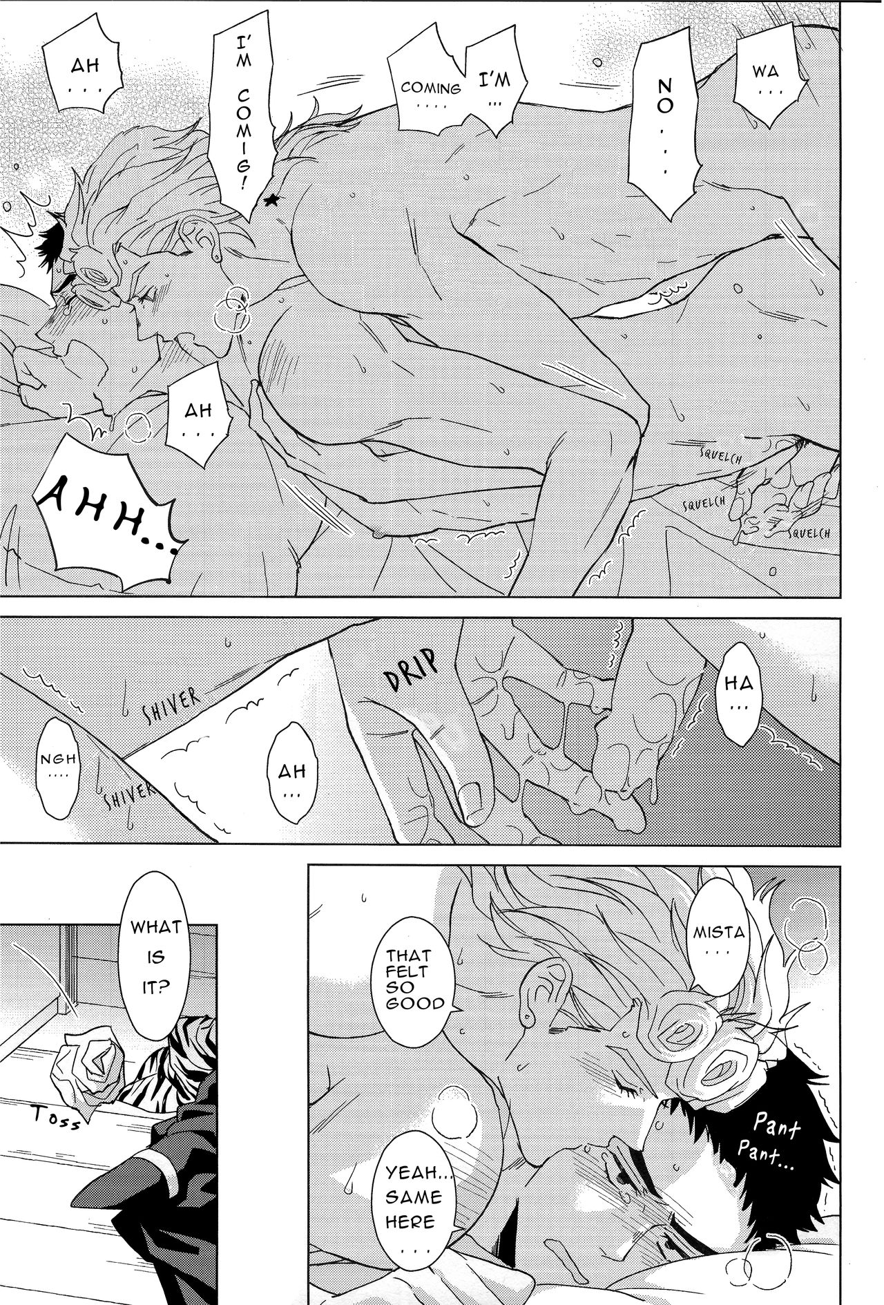 Gangbang Series — Guido Mista Gets Fucked Hard by Multiple Men  [The World 16] [Chikadoh (Halco)]