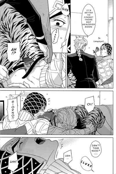 Gangbang Series — Guido Mista Gets Fucked Hard by Multiple Men  [The World 16] [Chikadoh (Halco)]