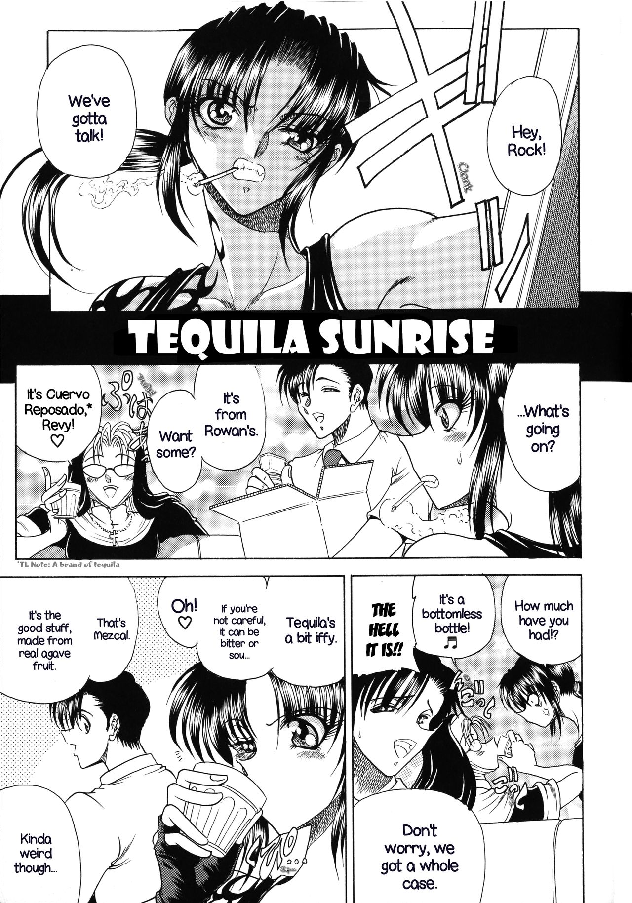 Gangbang Series — Tequila Sunrise Hardcore Gangbang Fuck