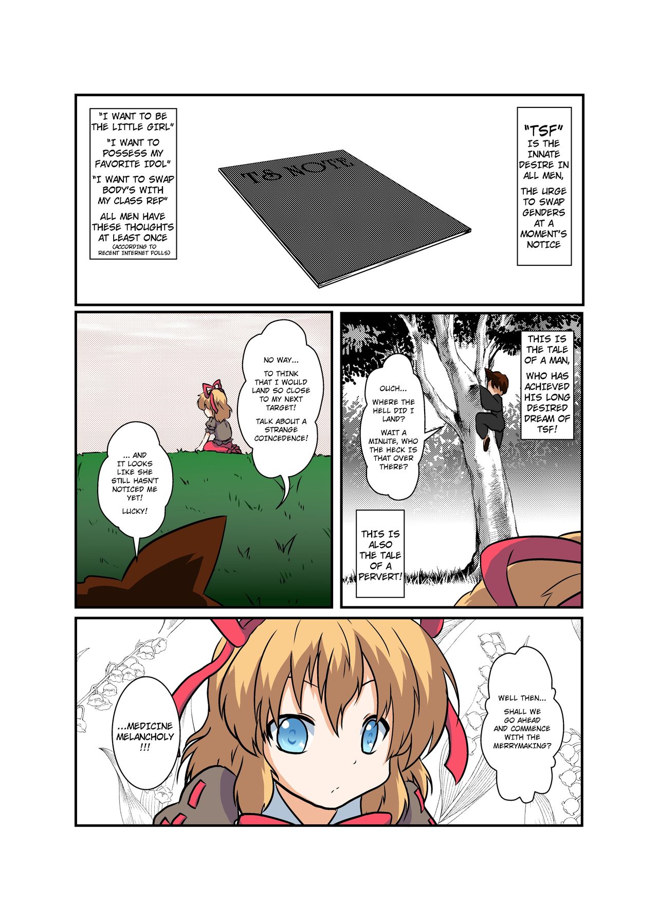 Gender Swap Series —  Medi-hen [Ameshoo (Mikaduki Neko)] Touhou TS monogatari