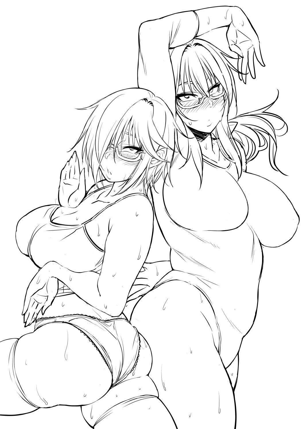 Glasses Series — [Korotsuke]  Nekura Megane Creepy Glasses Girl Gets Fucked Hard