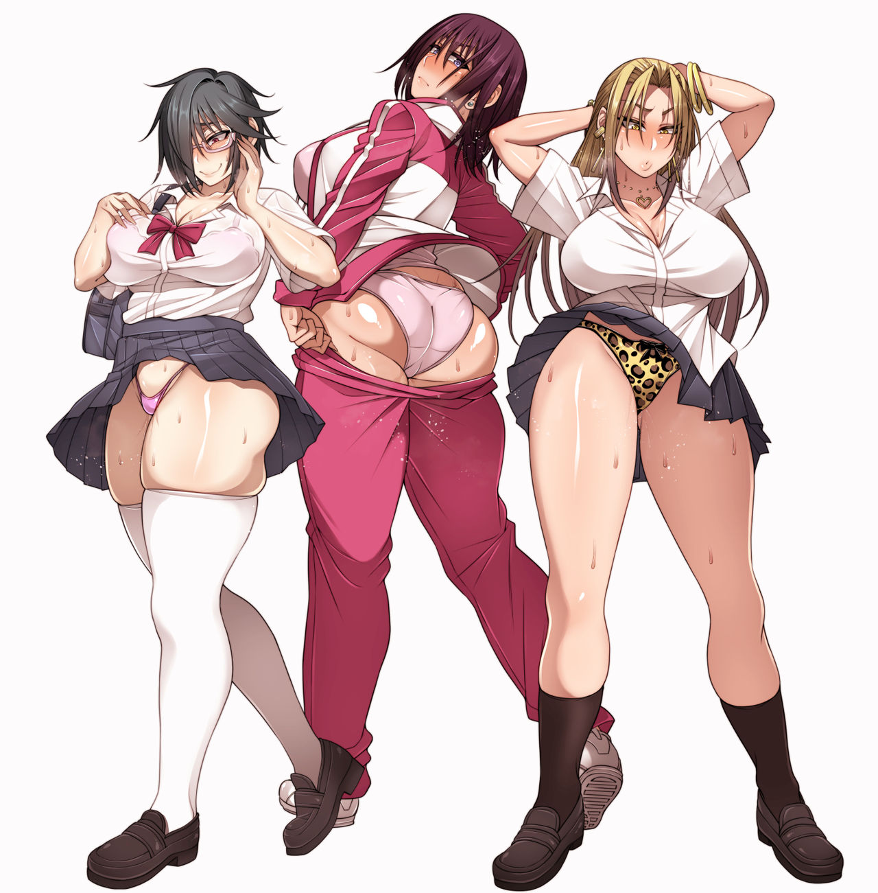 Glasses Series — The Creepy Glasses Girl Gets Her Glasses Fucked Off Her Face by a Huge Cock [Korotsuke]