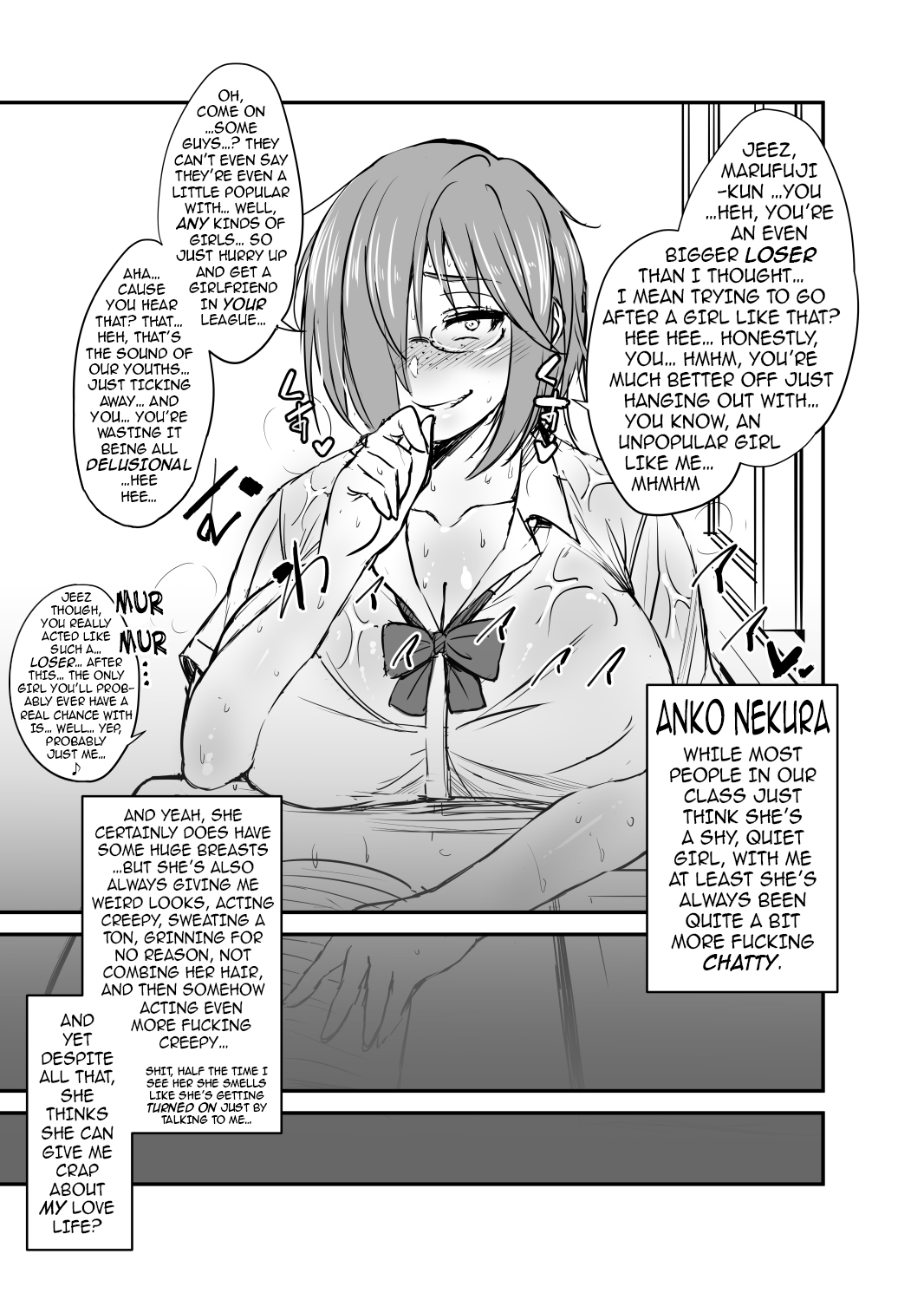 Glasses Series — The Creepy Glasses Girl Gets Her Glasses Fucked Off Her Face by a Huge Cock [Korotsuke]