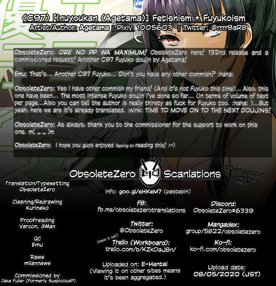 Group Series — Fetishism Plus Fuyukoism THE iDOLM@STER Shiny Colors [C97] [Inuyoukan (Agetama)]