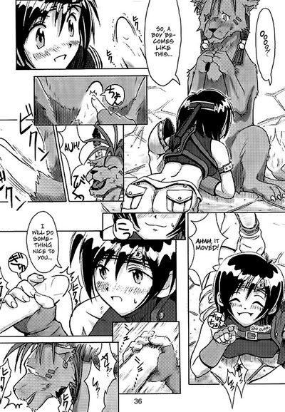 Group Series — FF7 Vol. 2 Hardcore Threesome Fucking and Creampie Gangbang [C52] [Cu-little2 (Beti, MAGI, Max)]