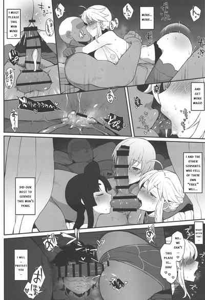 Group Series — FGO Secret Night Party Fuck Gangbang With Multiple Servants
