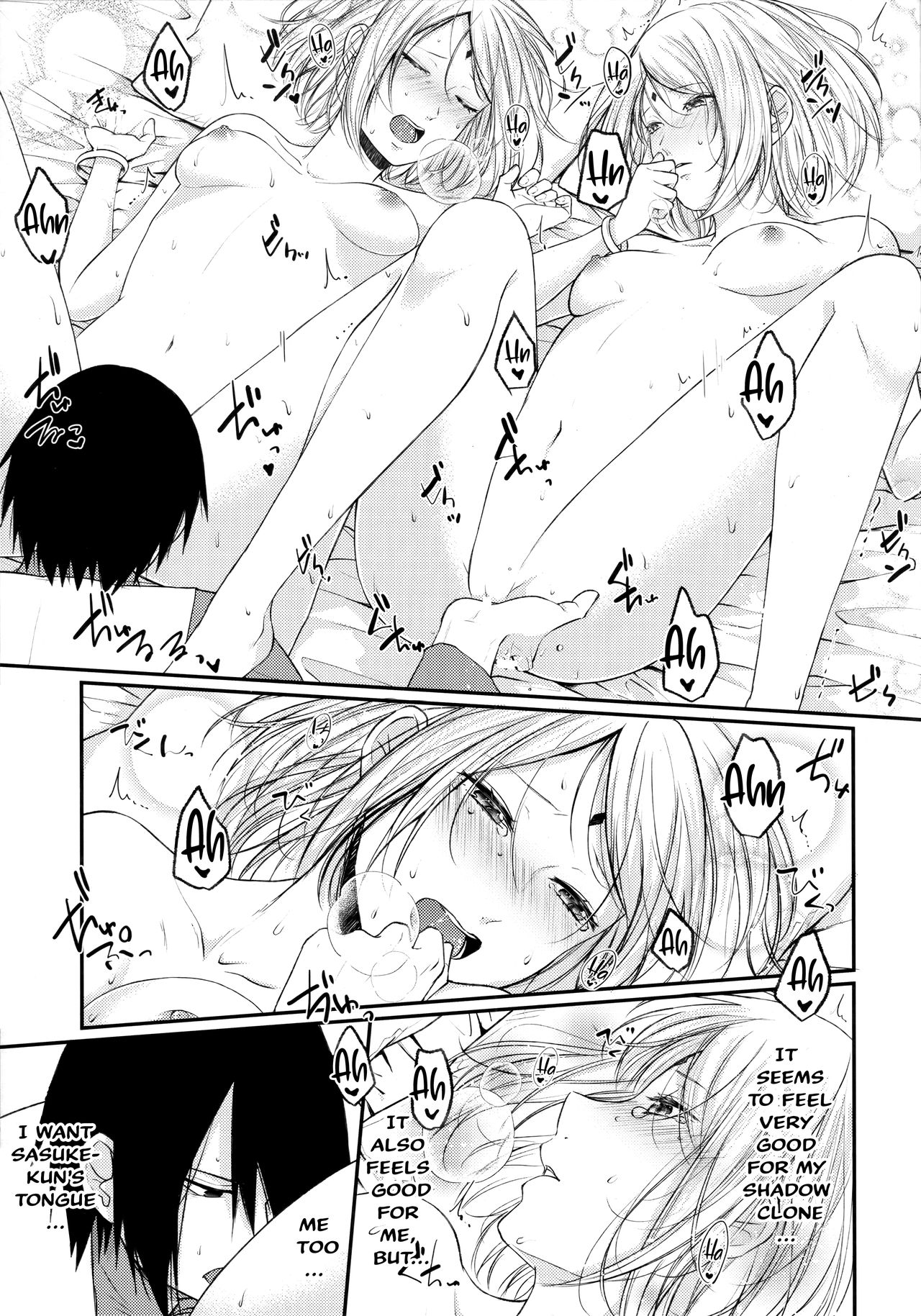 Group Series — Let’s play KAGE BUNSHIN! Hardcore Gangbang Fuck Fest [Zennin Shuuketsu 10 Togijiru OhRin Boruto English Echo-chan]