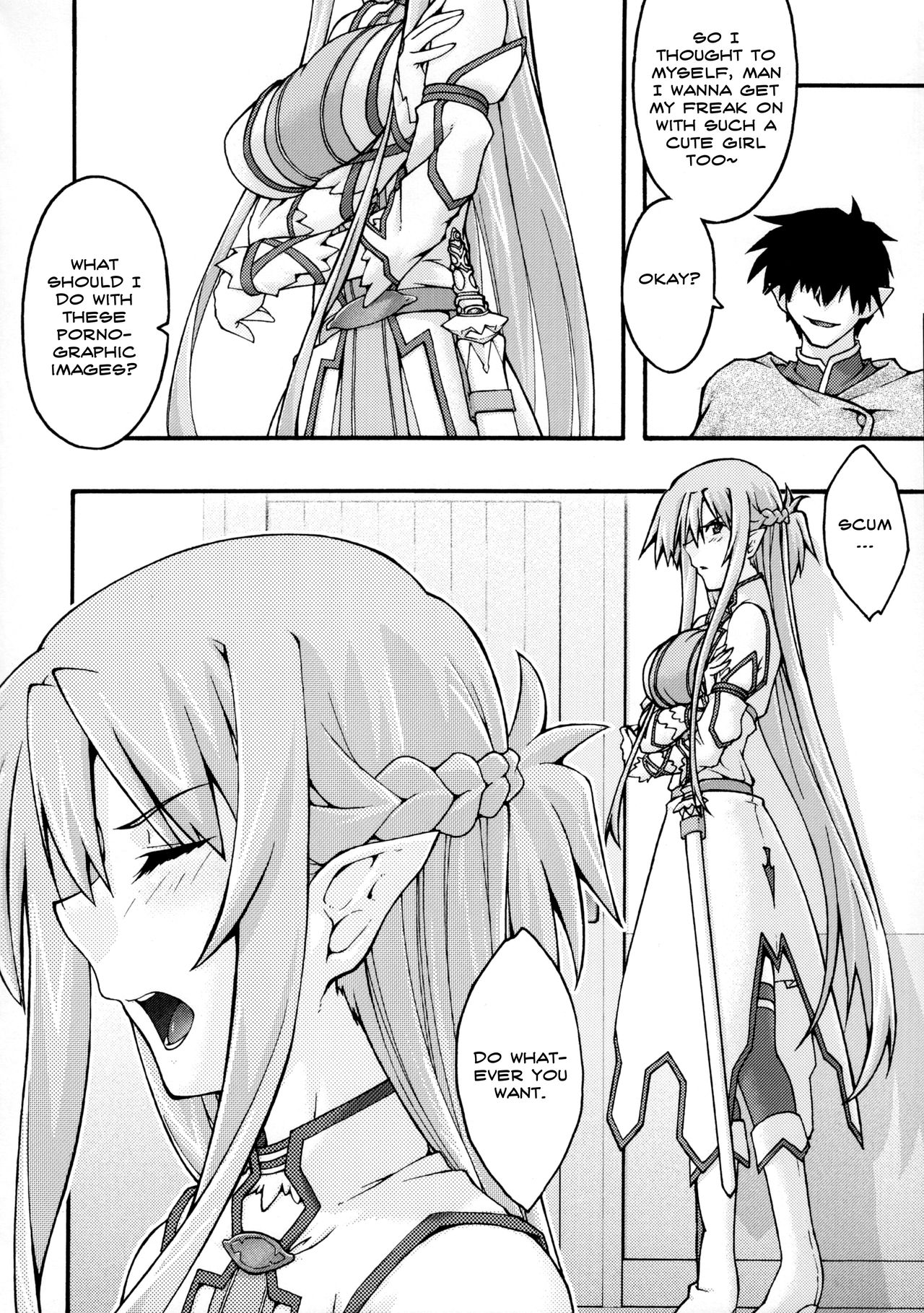 Hardcore Series —  Asuna Falls Again Rough Gangbang Creampie [sandglass (Uyuu Atsuno)]