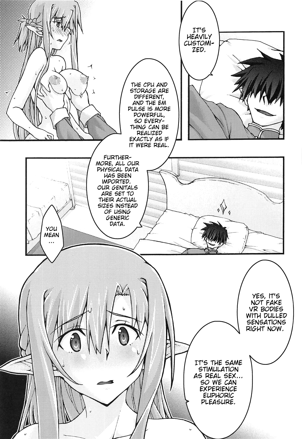 Hardcore Series — Asuna Falls Into Submission 4  [sandglass (Uyuu Atsuno)]