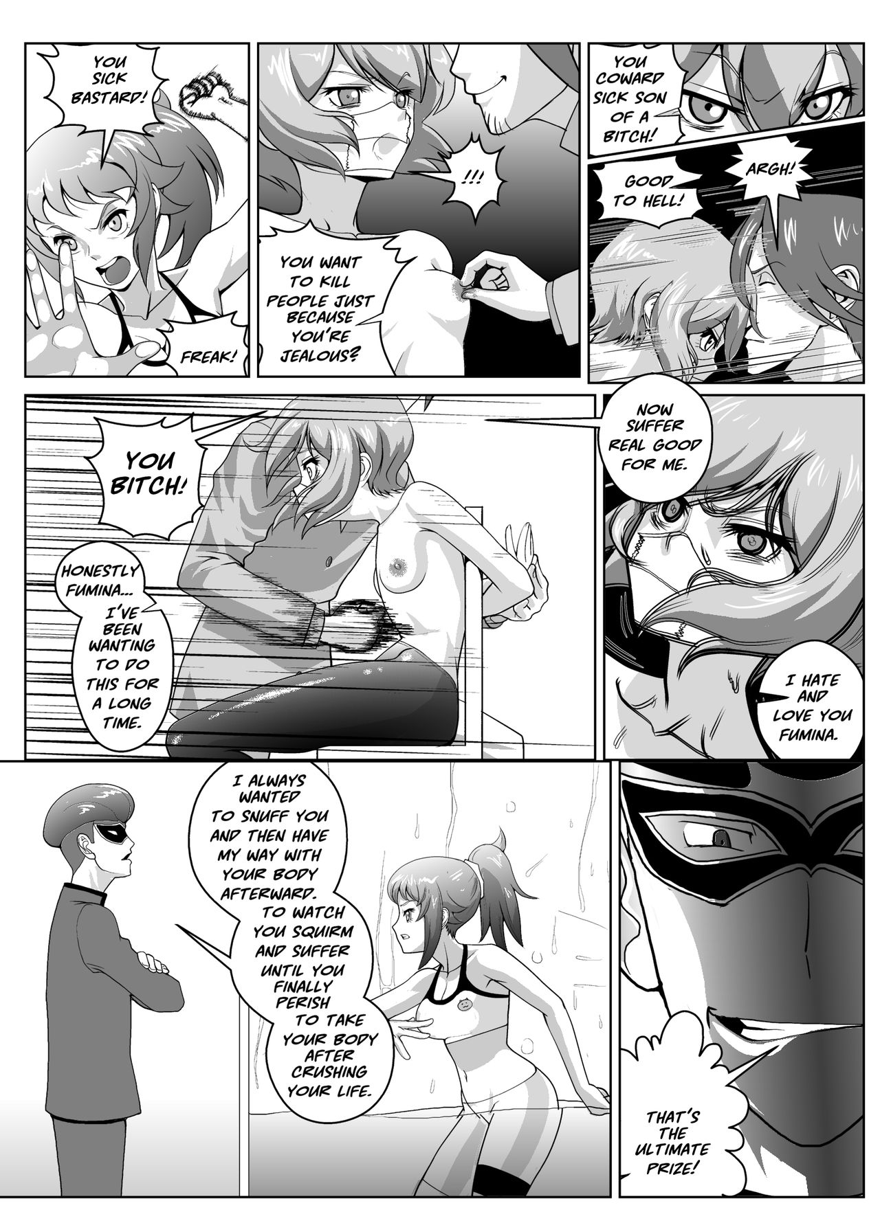 Hardcore Series — Gundam Build Fighters Fuck Dolls Get Their Holes Wrecked [RaliugaXXX] [English]
