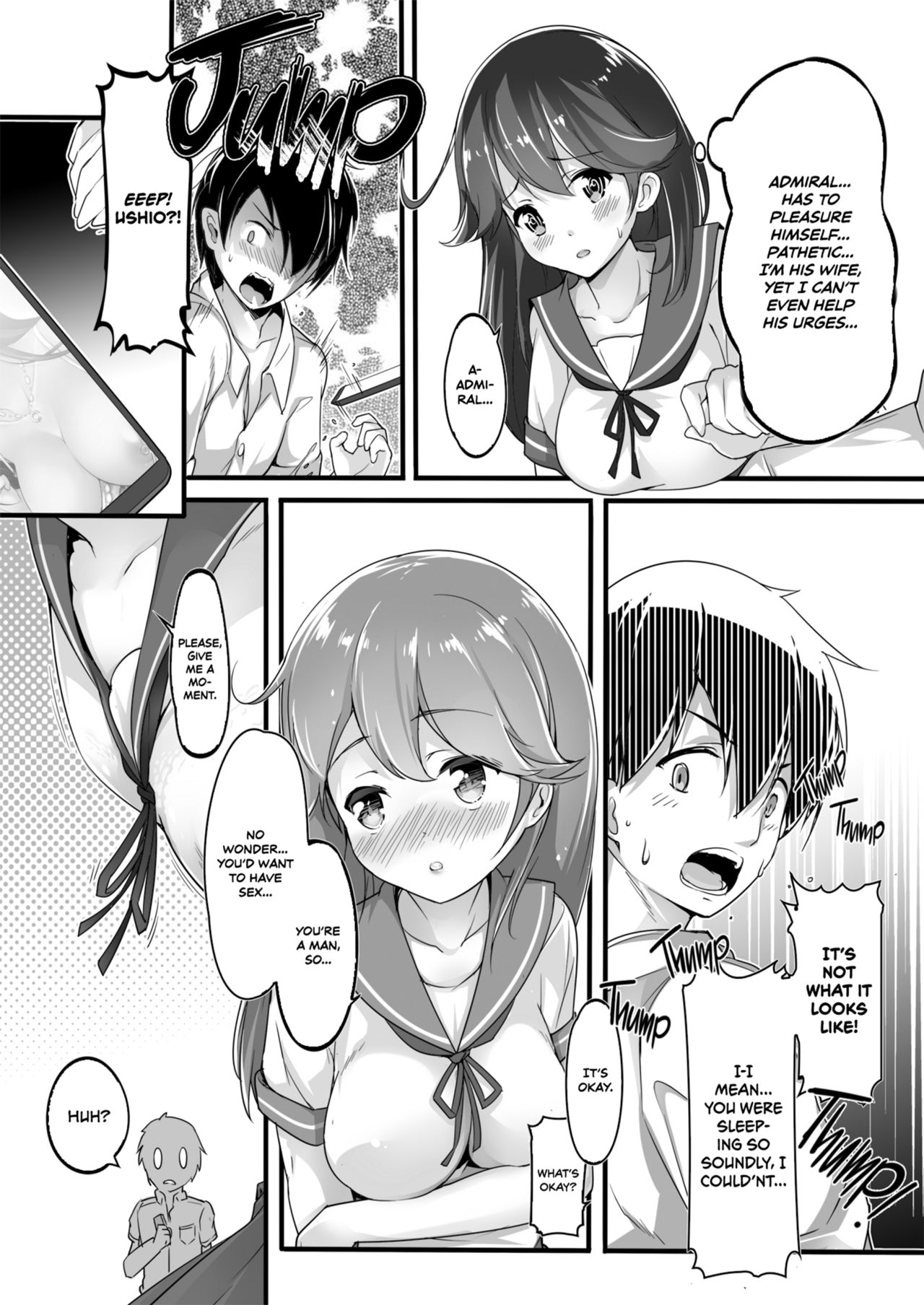 Hardcore Series — I Love My Admiral 2 Creampie Fucking [Mukousharan (Chiyami)]