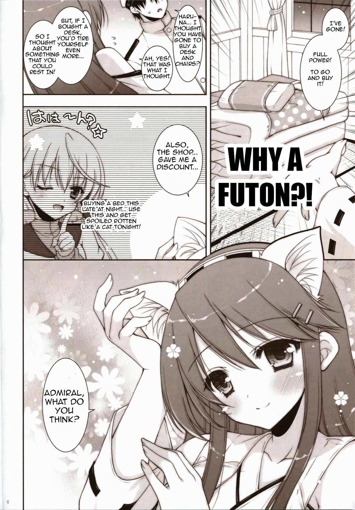 Hardcore Series —  I’m Charging Into A Night Battle With Haruna!! [C85 Shigunyan Kantai Collection English NSS]